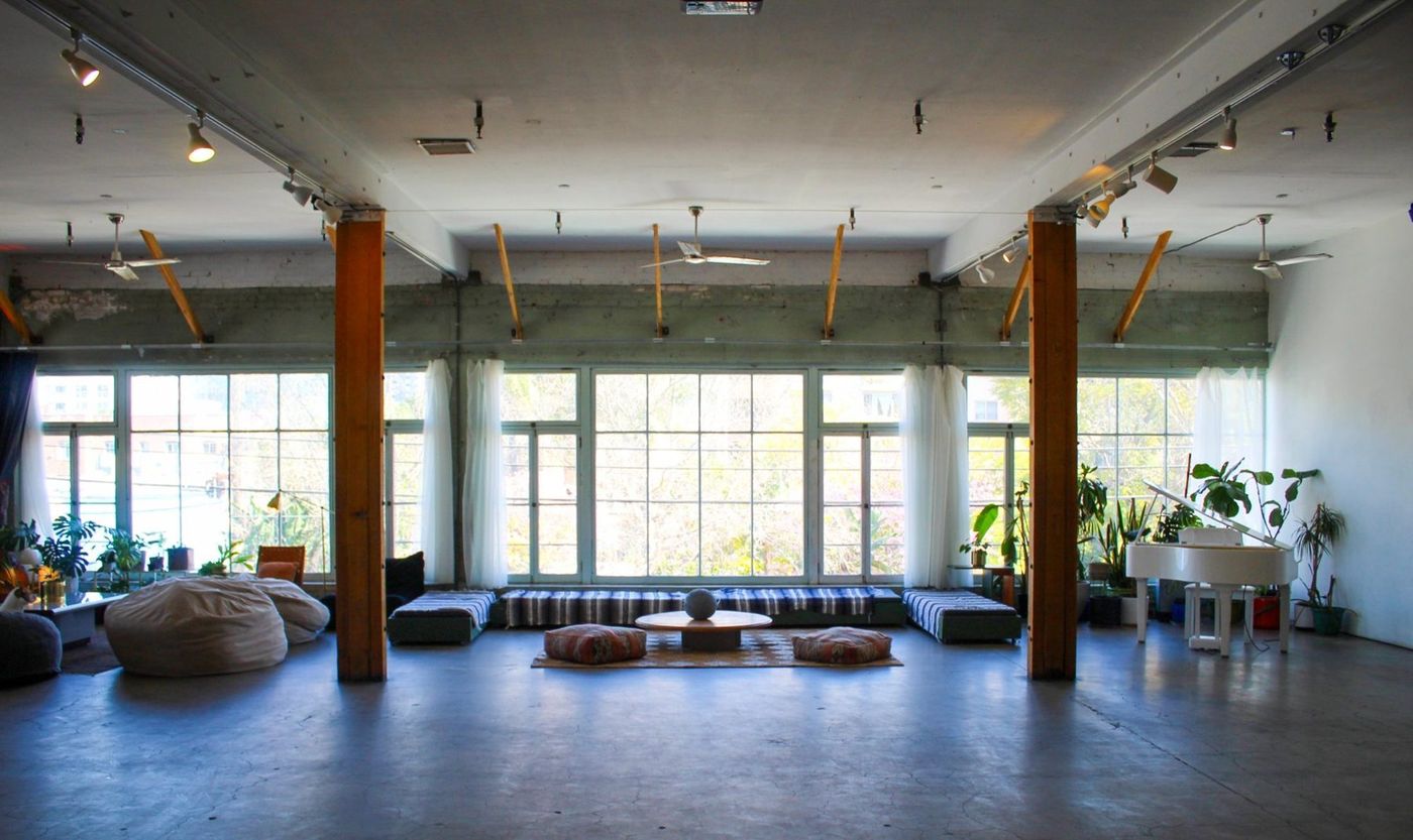 The loft at LINT in daylight