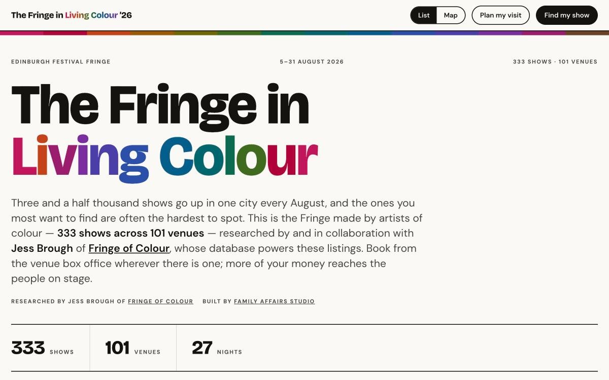 Fringe in Living Colour